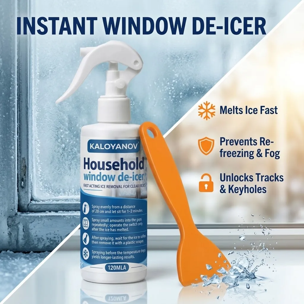 Glass Cleaner Streak - Спрей для мытья окон KALOYANOV, средство