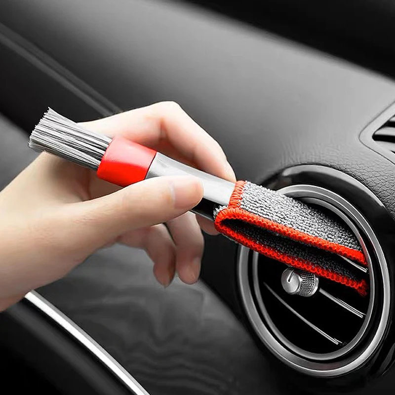 Interior Detailing Kit - Автомобильные щетки с двойной головкой для