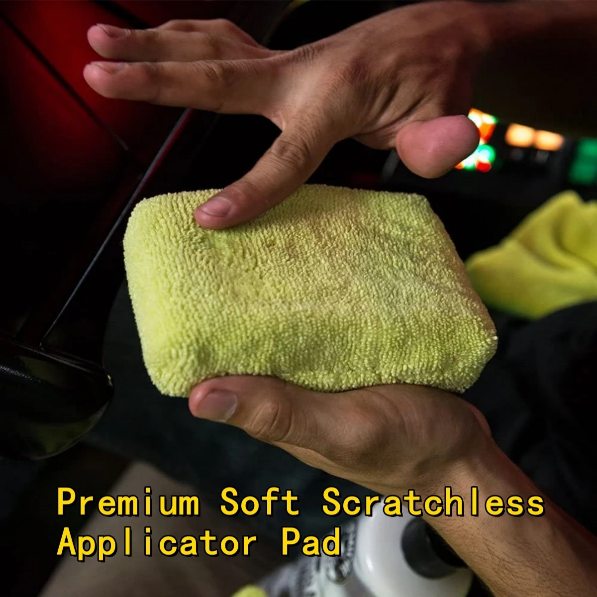 8 шт. микрофибровых губок для  – обзор и цена Wax Applicator Pad