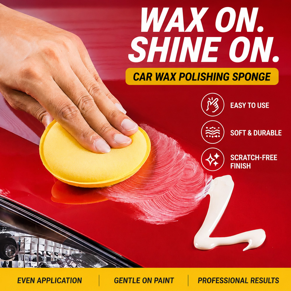 12 шт. мягких поролоновых наса – обзор и цена Wax Applicator Pad