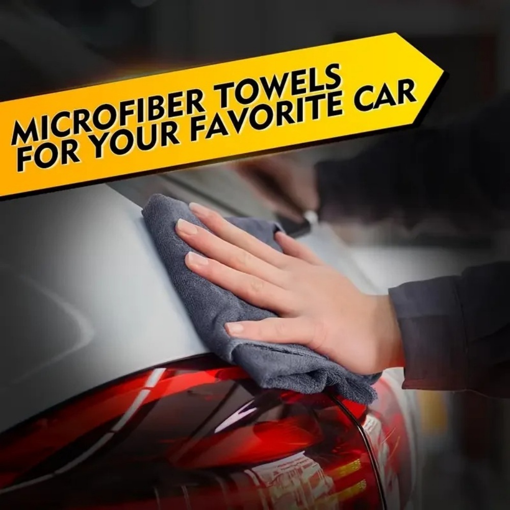 Черная микрофибровая салфетка  – обзор и цена Microfiber Towel Detailing