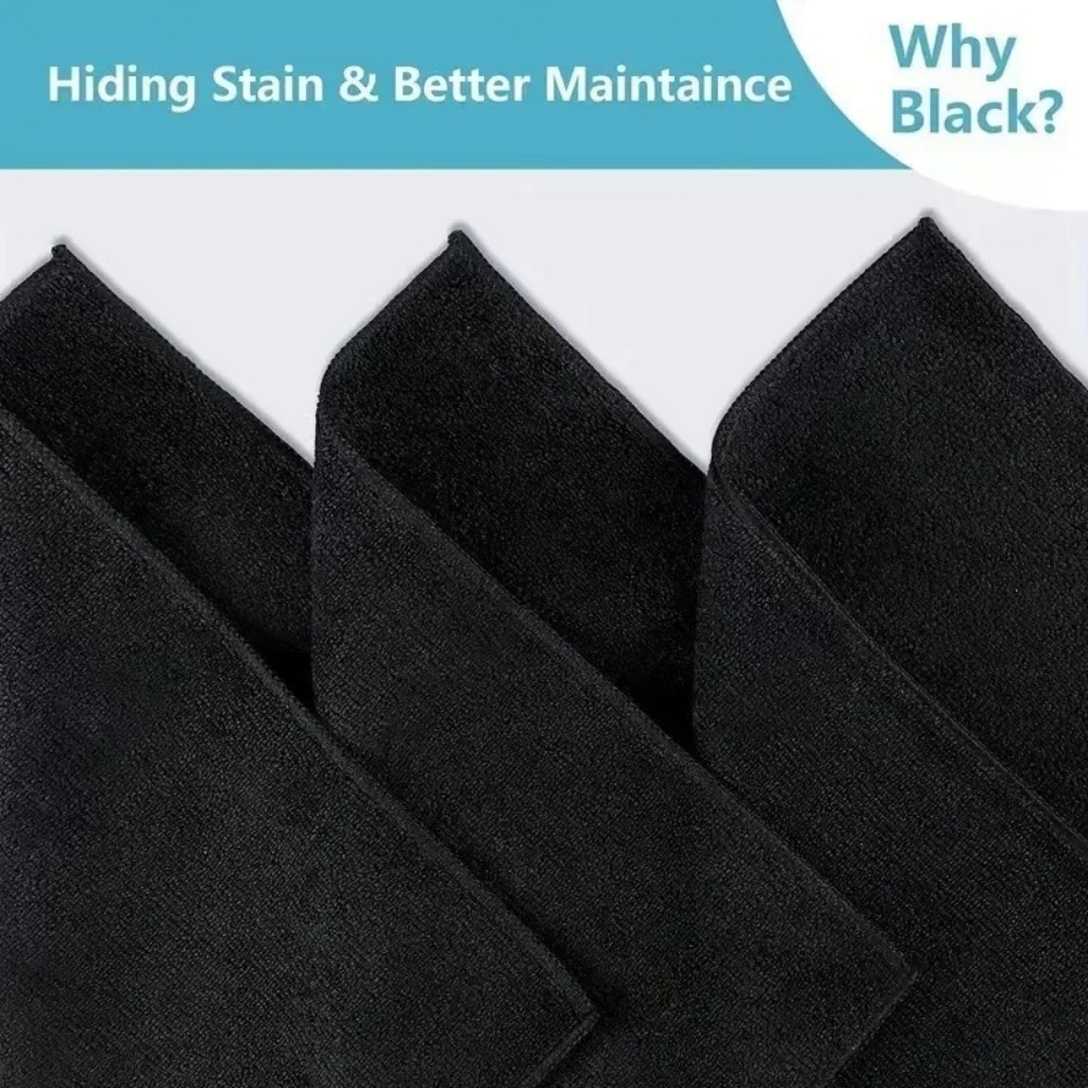 Черная микрофибровая салфетка  – обзор и цена Microfiber Towel Detailing