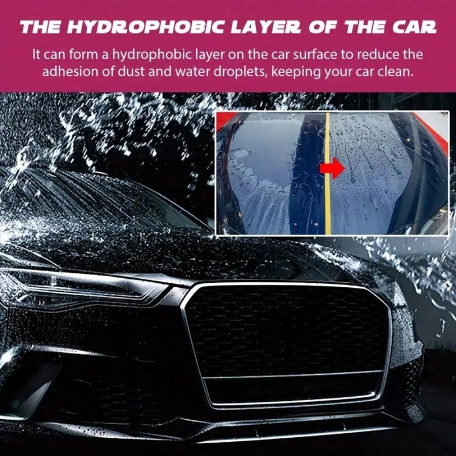500 мл розового пенящегося сре – обзор и цена Car Wax Ceramic Coating