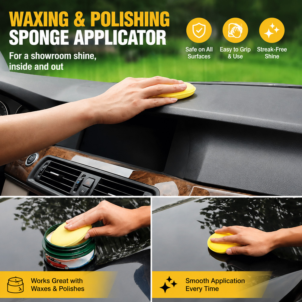 Набор из 12 многоразовых кругл – обзор и цена Wax Applicator Pad