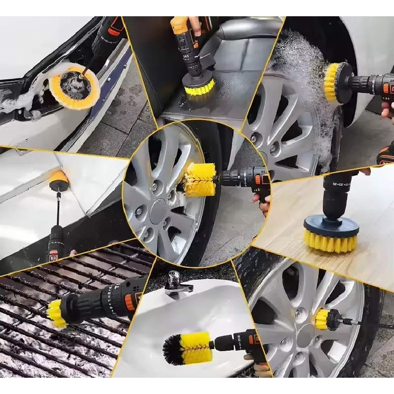Набор из 9 предметов для мойки – обзор и цена Dirt Brush Interior